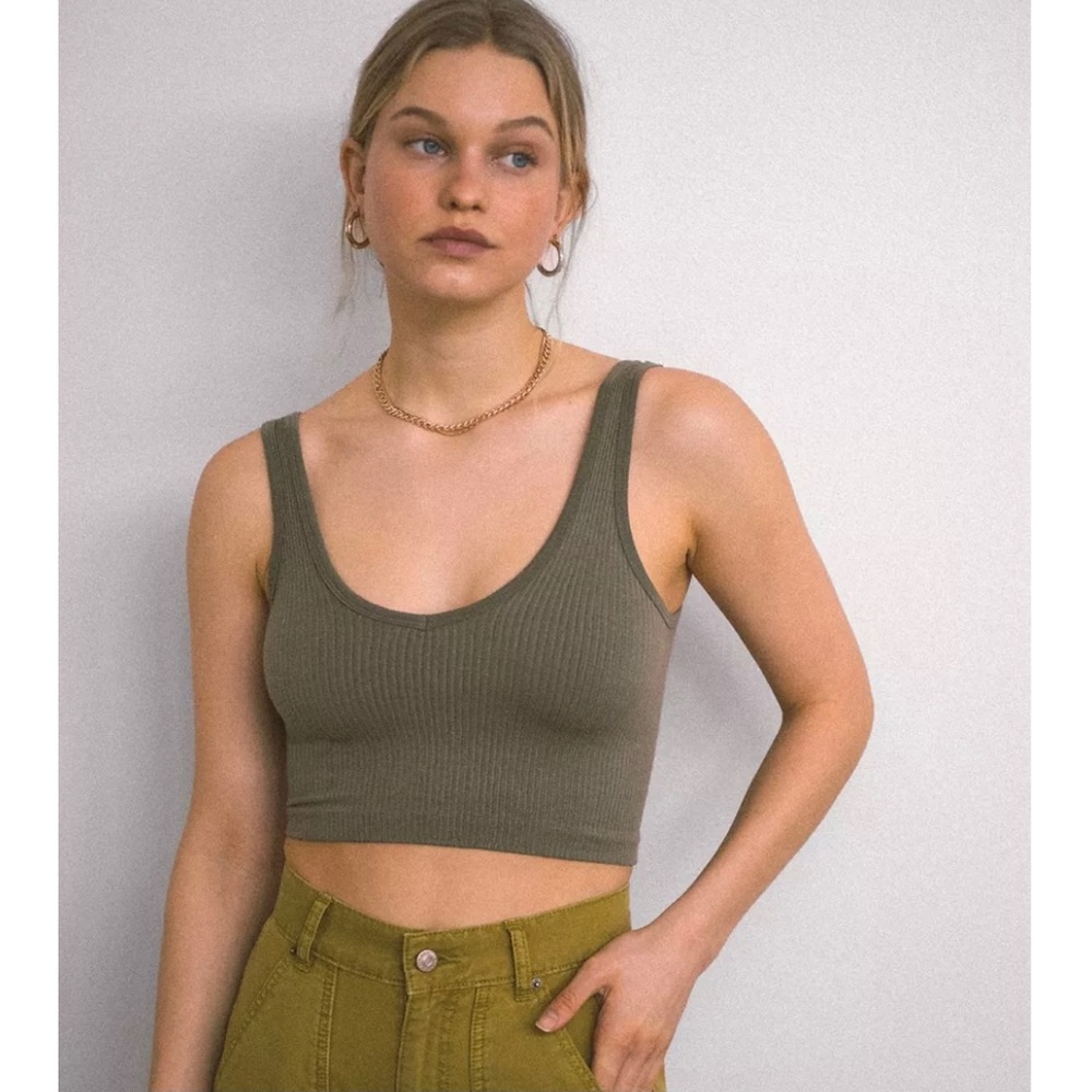 2 Out From Under Seamless Ribbed Bra Tops